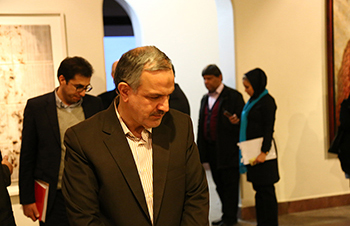 بازدید احمد مسجد جامعی از نمایشگاه