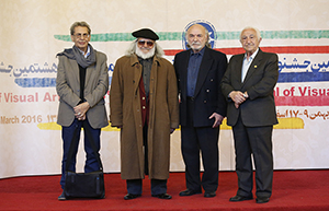 هنرمندان روی فرش قرمز اختتامیه