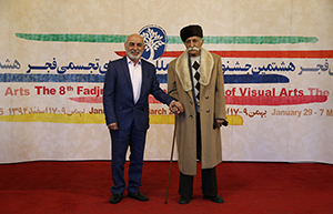 هنرمندان روی فرش قرمز اختتامیه
