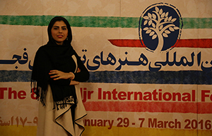 هنرمندان روی فرش قرمز اختتامیه